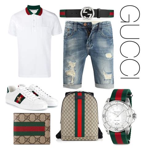 gucci top mens black|Gucci swag outfit for men.